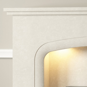 Elgin & Hall Viena Marble Fireplace